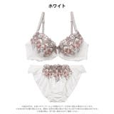 フルールリボンチュールブラジャー＆フルバックショーツ | Dazzy | 詳細画像9 