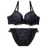 ミルキーリボンフリルブラジャー＆フルバックショーツ | Dazzy | 詳細画像16 