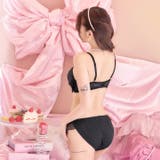 ミルキーリボンフリルブラジャー＆フルバックショーツ | Dazzy | 詳細画像8 