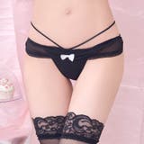 スウィーティリボンコードバック透けフルバックショーツ単品 | Dazzy | 詳細画像2 