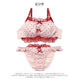 プリティーハートサテンブラジャー&フルバックショーツ | Dazzy | 詳細画像10