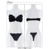 ブロッサムレーシィコードブラジャー&Tバックショーツ | Dazzy | 詳細画像13 