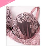 ノワールエンブロイダリー脇高ブラジャー&フルバックショーツ | Dazzy | 詳細画像11