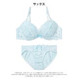 スウィートカシュクールレースブラジャー&フルバックショーツ | Dazzy | 詳細画像9 