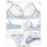 ピュアローズヴェールブラジャー&Tバックショーツ | Dazzy | 詳細画像14 