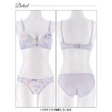 ミスティフローラルチュールブラジャー&フルバックショーツ | Dazzy | 詳細画像14 