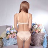 ミスティフローラルチュールブラジャー&フルバックショーツ | Dazzy | 詳細画像6 
