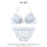 パステルスウィートフリルブラジャー&フルバックショーツ | Dazzy | 詳細画像10