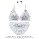 スウィートシアーフルールブラジャー&フルバックショーツ | Dazzy | 詳細画像8