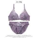 スウィートシアーフルールブラジャー&フルバックショーツ | Dazzy | 詳細画像9