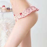 プリティーハートサテンTバックショーツ単品[おそろいショーツ] | Dazzy | 詳細画像3 