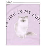 キャットモチーフ長袖トップス&ドットロングパンツルームウェア | Dazzy | 詳細画像10 