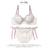 フェアリーフラワーブーケブラジャー&フルバックショーツ | Dazzy | 詳細画像8