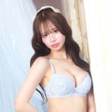 ピュアチュールフラワーブラジャー&フルバックショーツ | Dazzy | 詳細画像4