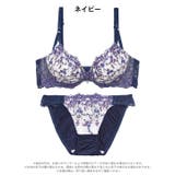クリスタルブロッサム脇高ブラジャー＆フルバックショーツ | Dazzy | 詳細画像10 