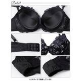 【3点セット】ルミナスボタニカルフラワーブラジャー&フルバック&Tバックショーツ | Dazzy | 詳細画像13