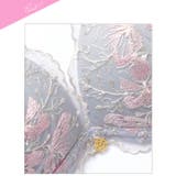 フローラルシアーメロウ脇高ブラジャー&フルバックショーツ | Dazzy | 詳細画像10