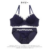 クラシカルプリーツフリルブラジャー&フルバックショーツ | Dazzy | 詳細画像9 