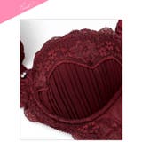 【GHIサイズ】ミステリアスブルームレースブラジャー＆フルバックショーツ | Dazzy | 詳細画像10 