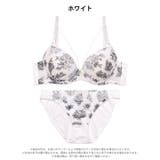 アンティークフラワーコードブラジャー&フルバックショーツ  | Dazzy | 詳細画像8 