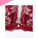 [EFサイズ]グラマラスフラワーレース脇高ブラジャー&バック透けフルバックショー… | Dazzy | 詳細画像10 