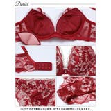 [EFサイズ]グラマラスフラワーレース脇高ブラジャー&バック透けフルバックショー… | Dazzy | 詳細画像14 