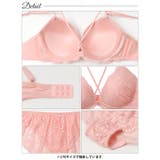 [EFサイズ]クラッシーフローラルレースブラジャー&バック透けフルバックショーツ… | Dazzy | 詳細画像12 