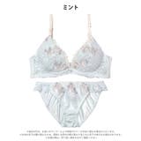 ルミエールフルールレーシィブラジャー&フルバックショーツ | Dazzy | 詳細画像9 