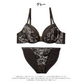 グラマラスローズファスナーブラジャー＆フルバックショーツ | Dazzy | 詳細画像9 