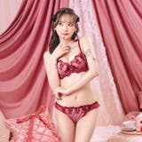 ドットリボンチェーンブラジャー&フルバックショーツ | Dazzy | 詳細画像3 