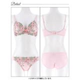 フェアリーテイルフラワー脇高ブラジャー&フルバックショーツ | Dazzy | 詳細画像12