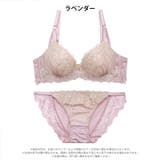 ノーブルシャンデリア脇高ブラジャー&バック透けフルバックショーツ | Dazzy | 詳細画像8 