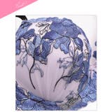 [三上悠亜着用]グロリアスブルーミング脇高ブラジャー&サイド紐Tバックショーツ | Dazzy | 詳細画像11 
