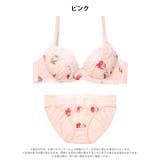 ガーリースウィートチェリーブラジャー&フルバックショーツ | Dazzy | 詳細画像7 