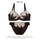 [三上悠亜着用][EFサイズ]ゴージャスフルールエンブロイダリー脇高ブラジャー&… | Dazzy | 詳細画像9 