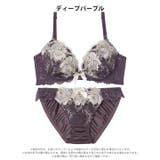 [三上悠亜着用]ロイヤルローズブロッサム脇高ブラジャー&フルバックショーツ | Dazzy | 詳細画像10 