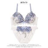 [三上悠亜着用]ロイヤルローズブロッサム脇高ブラジャー&フルバックショーツ | Dazzy | 詳細画像9 