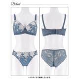 [EFサイズ]ラディアントフルールブラジャー&バック透けフルバックショーツ | Dazzy | 詳細画像11 