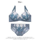 [EFサイズ]ラディアントフルールブラジャー&バック透けフルバックショーツ | Dazzy | 詳細画像8 