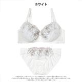[EFサイズ]シックバタフライチュールブラジャー&フルバックショーツ | Dazzy | 詳細画像7 