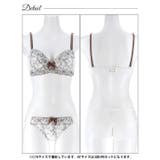 [EFサイズ]シャイニーリボンブルームブラジャー&フルバックショーツ | Dazzy | 詳細画像12 