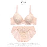 スウィートフローラルメロウブラジャー&バック透けフルバックショーツ | Dazzy | 詳細画像9