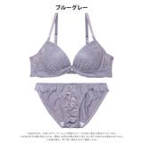 シンプルコードレースブラジャー&フルバックショーツ | Dazzy | 詳細画像8