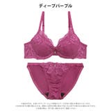 ディープグラマラスレーシィブラジャー&フルバックショーツ | Dazzy | 詳細画像10 