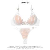 ヌーディーリングレースブラジャー&Tバックショーツ | Dazzy | 詳細画像10 