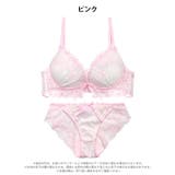【かとゆり着用】パステルフラワーレースアップブラジャー&バック透けフルバックショ… | Dazzy | 詳細画像11 