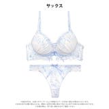 【かとゆり着用】パステルフラワーレースアップブラジャー&バック透けTバックショー… | Dazzy | 詳細画像10 