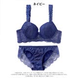 スウィートハートレーシィ脇高ブラジャー&フルバックショーツ | Dazzy | 詳細画像7 