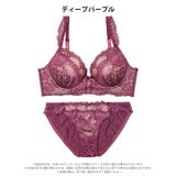 ビターレースアップ脇高ブラジャー&フルバックショーツ | Dazzy | 詳細画像10 