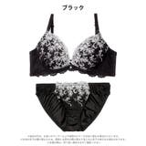 エレガントリボンブルーム脇高ブラジャー&フルバックショーツ | Dazzy | 詳細画像10